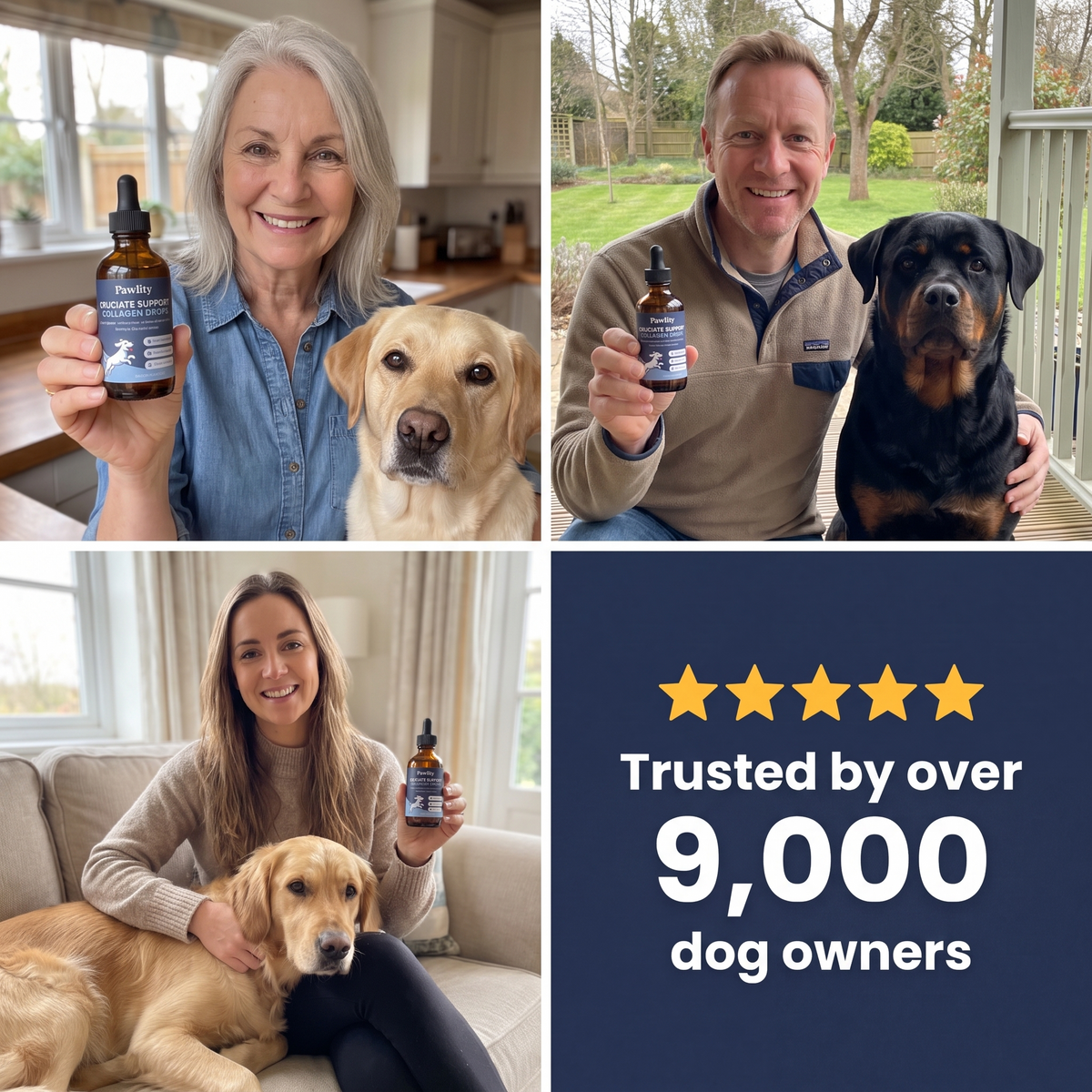 Pawlity® Cruciate Support Collagen Drops: For The Other Knee